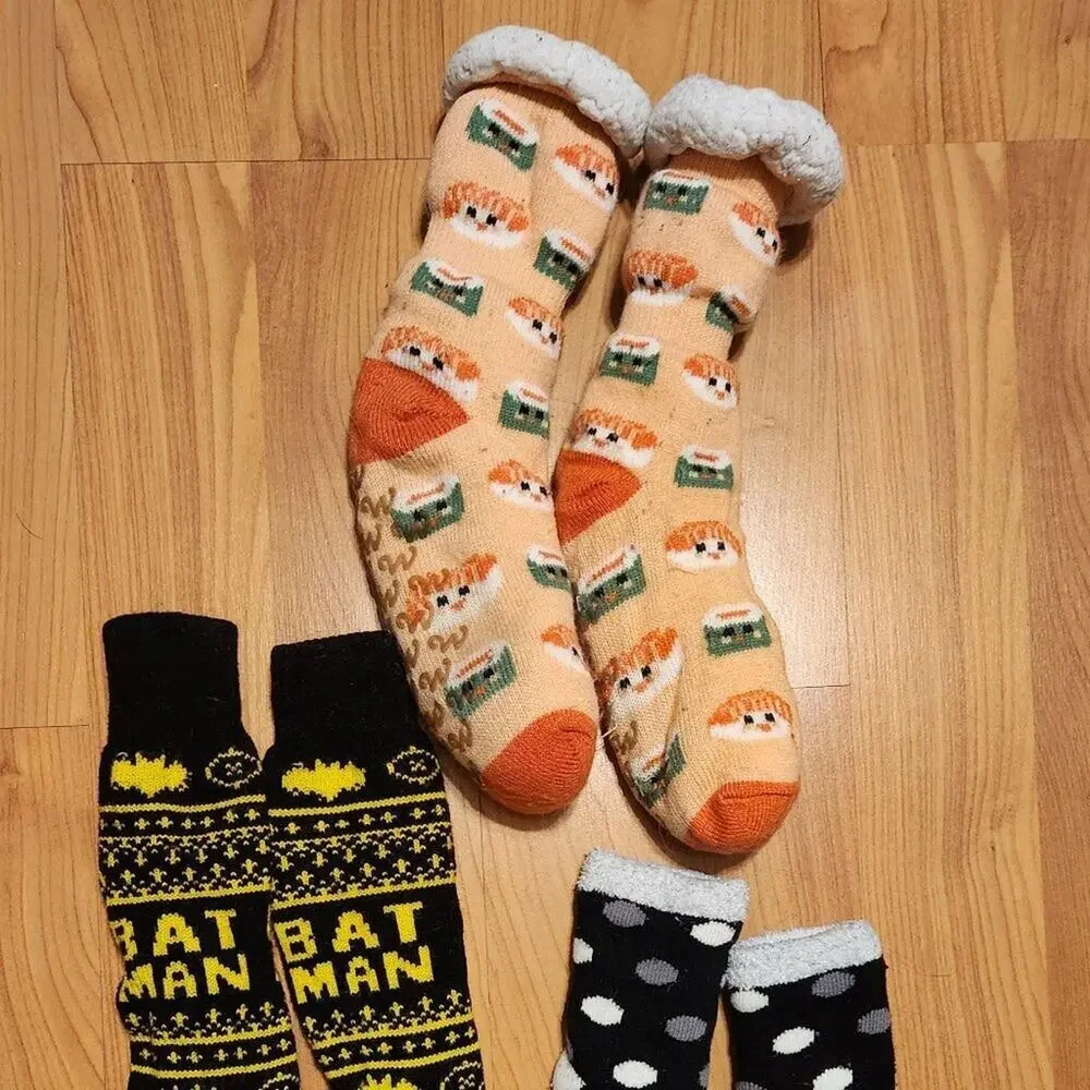 BarmanWinter Lounge Socks || Set of 3 kids Large